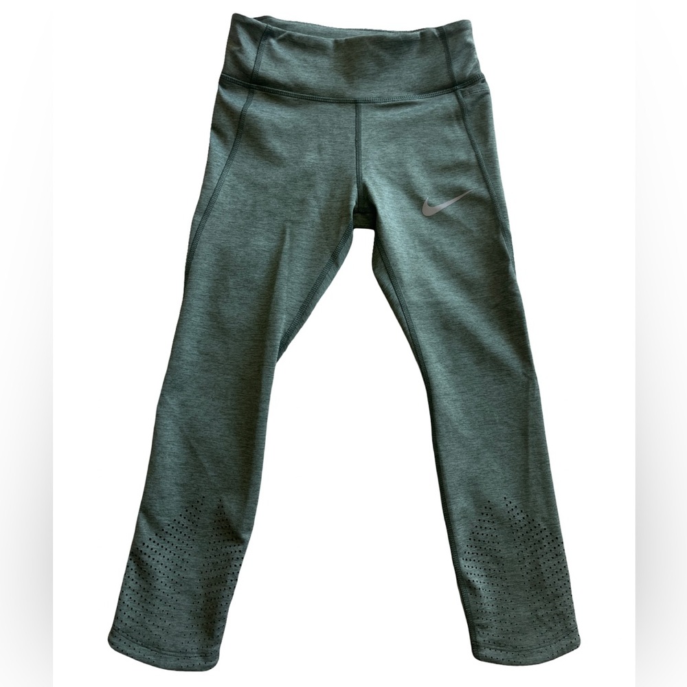 Nike Woman’s Green Dri-Fit  Leggings